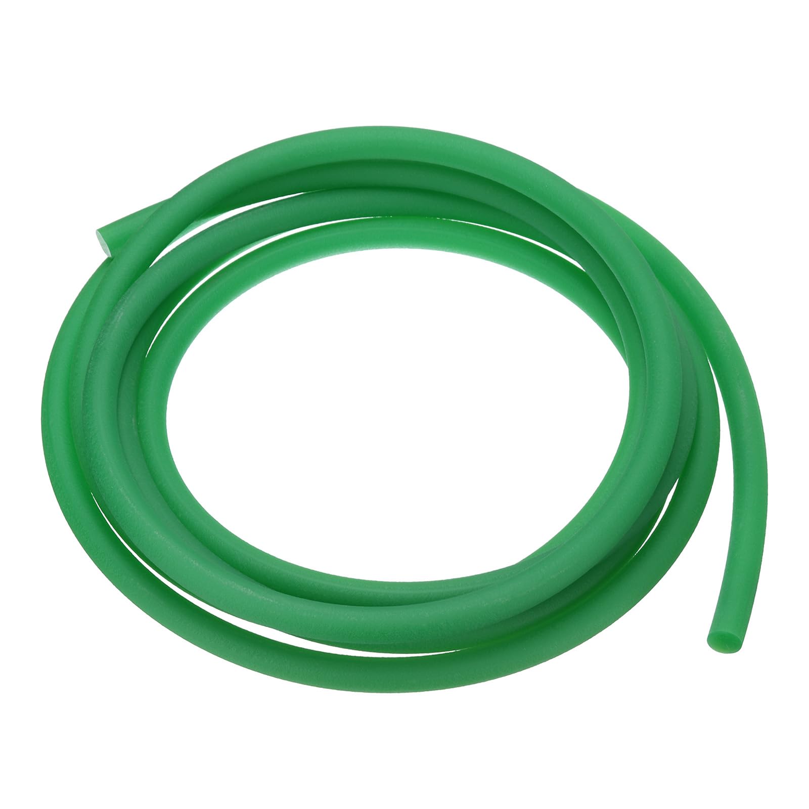 QUARKZMAN Courroie Ronde Polyuréthane Ø10 Mm X 3 M – Surface Rugueuse Verte, Ultra-Résistante Pour Transmission