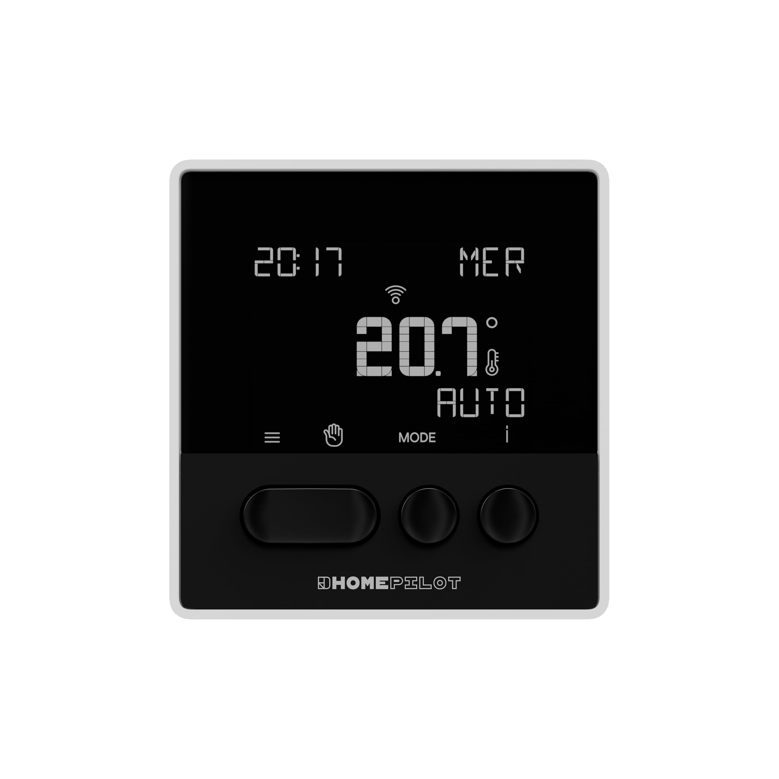 Home Pilot - Termostato Conectado Classic con Receptor para controlar la calefacción. Programación | Ahorro de energía | Control por Voz - 8130001