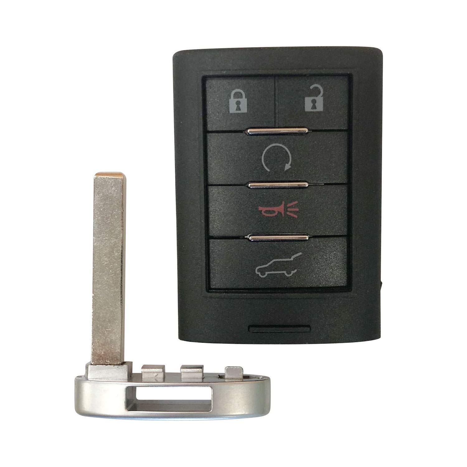 Remote Key Fob Replacement for 2013 2014 Cadillac XTS ATS 2014 2015 ELR FCCID:NBG009768T ,22865375;by AUTO KEY MAX (1)