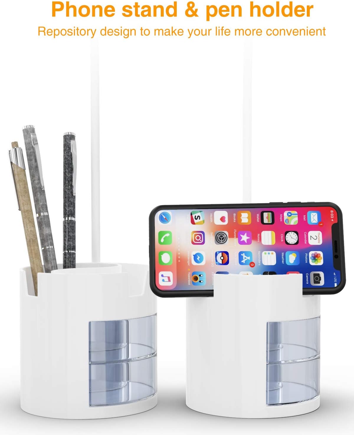 hepside Lampada da Scrivania a 16 LED, Lampada da Tavolo Led USB Ricaricabile,lampada da scrivania senza fili Tocca Sensibile Controllo 3 Modalità di Illuminazione per Lettori di Notte,Bambino,Studio Lampada da tavolo 1 - Immagine 4