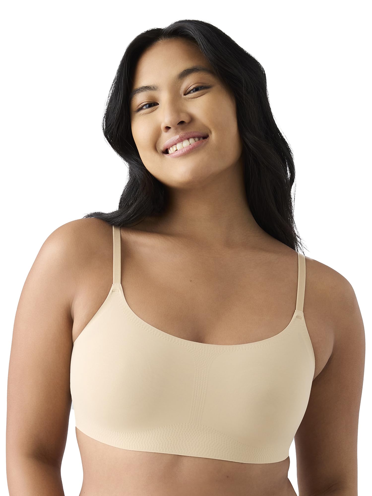 True & Co Adjustable Scoop Neck Bra