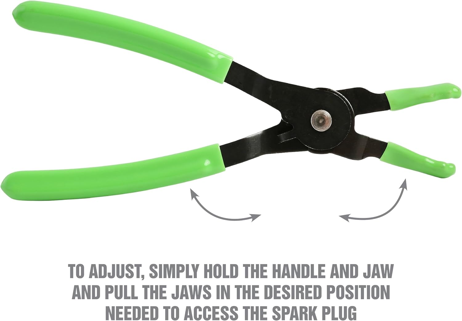 OEMTOOLS 25559 Adjustable Spark Plug Boot Pliers, Five Positions for Easy Access to Hard-to-Reach Spark Plug Boots, Damage-Free Removal, Mechanic Tools