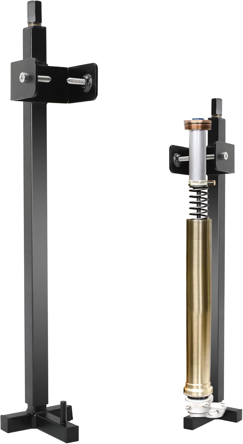 TFSC 01 Fork Spring Compressor Tool, Carbon Alloy Steel, Powder Coated, Fit for Replacing Front Fork Seals and Oil Seals on Most Current Sport Bikes and Road Racers etc