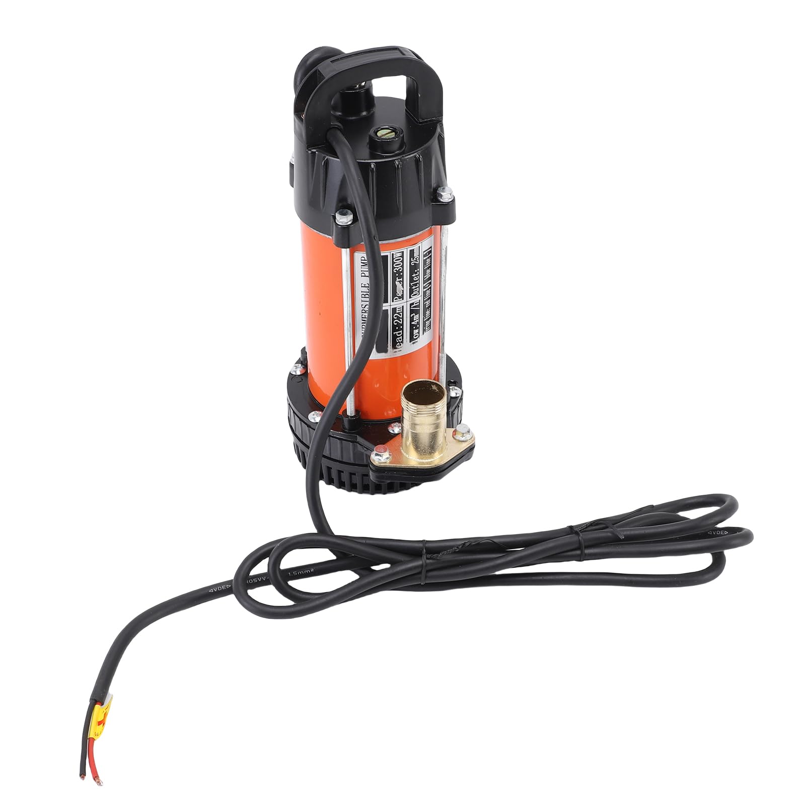 Jeanoko Bomba Solar Sumergible de 300 W para Rancho Doméstico con Impulsor de Acero Inoxidable (CC 24 V)
