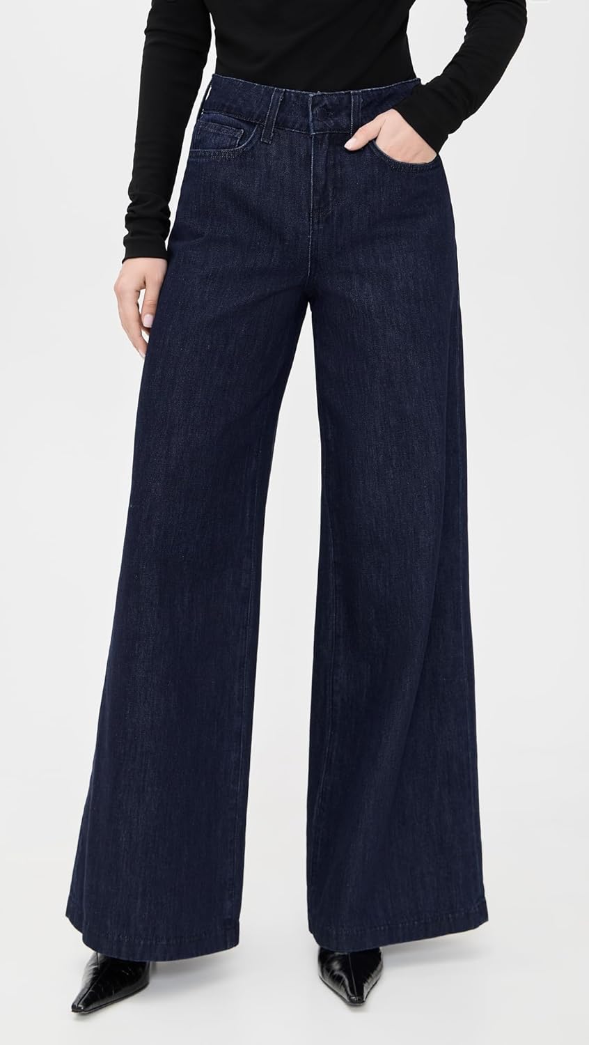 L'AGENCE Women's Pacey High Rise Wide Leg Jeans - Image 2