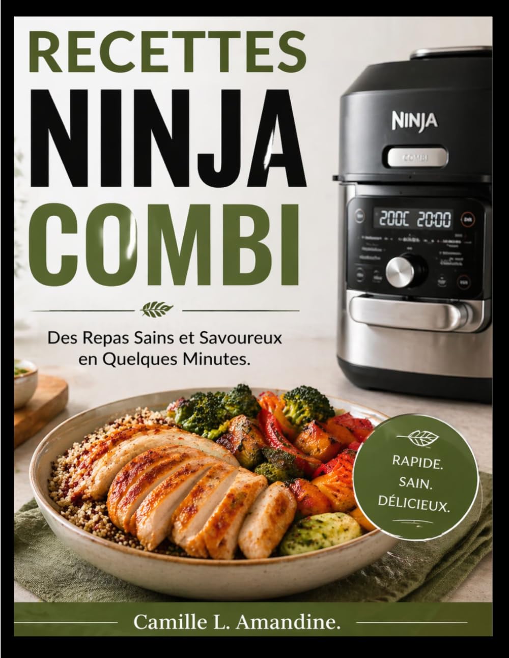 RECETTES NINJA COMBI: Des Repas Sains et Savoureux en Quelques Minutes.