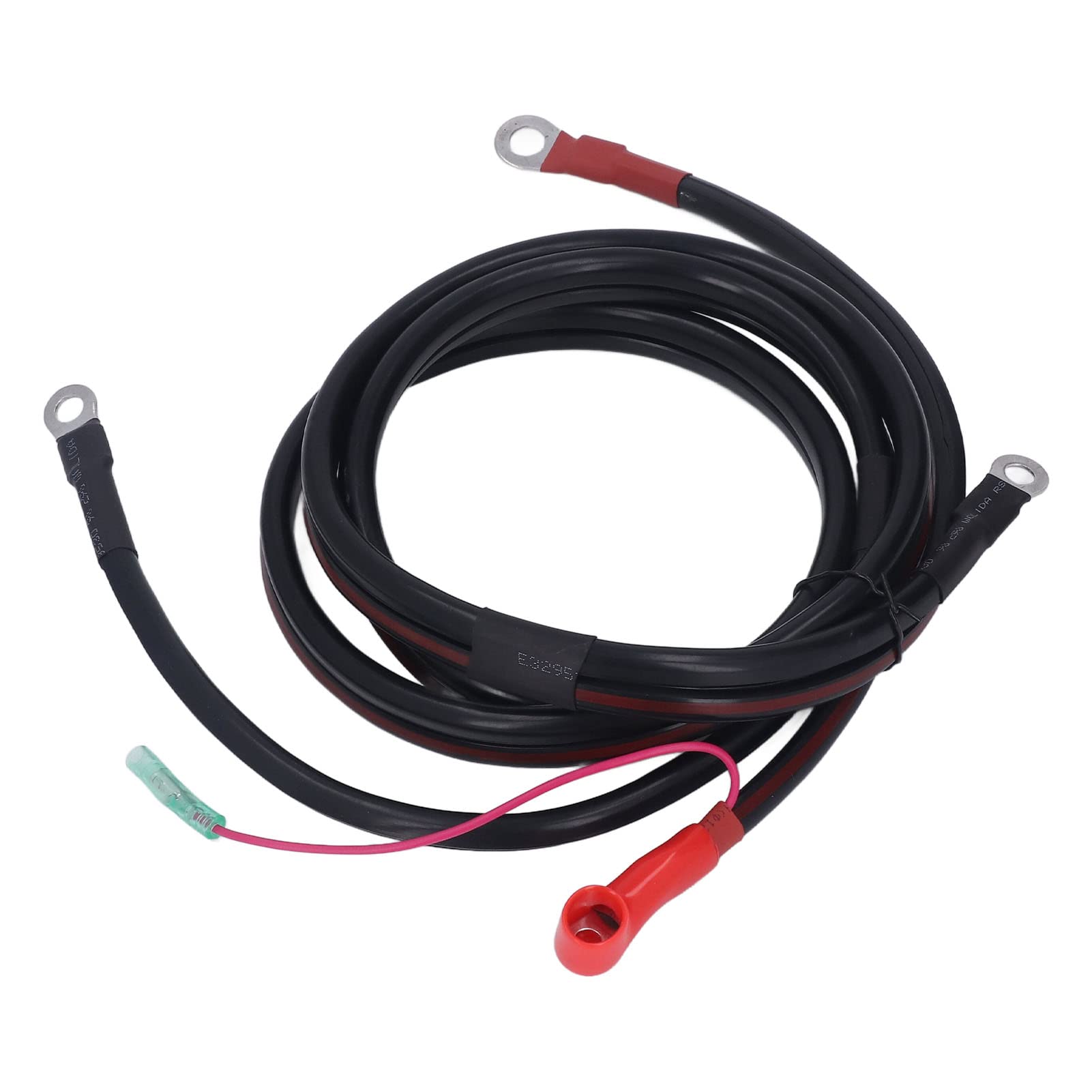 Dioche Câble de Batterie de Remplacement en Cuivre Pur Outbo2M pour Moteur Hors-bord Parsun - étanche et Anti-poussière, Facile à Installer