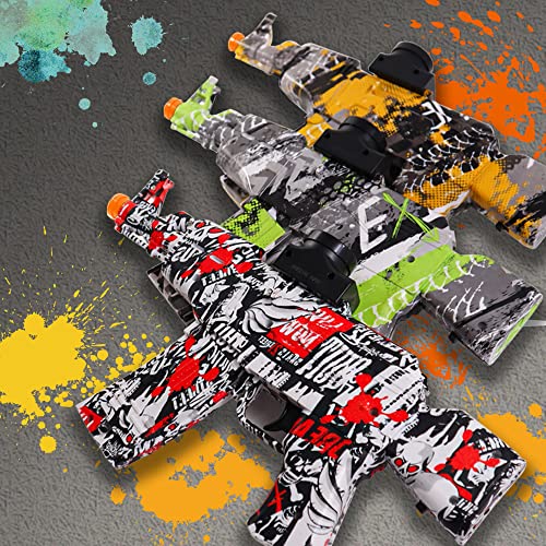 Hikewintoy Splatter Ball Gun,Automatic AKM47 Splatterball Gun with