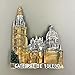 Catedral de Toledo Spain Tourism Tourist Travel Gift Souvenir 3D Resin Decorative Refrigerator Fridge Magnet Sticker Craft Home Kitchen Decoration