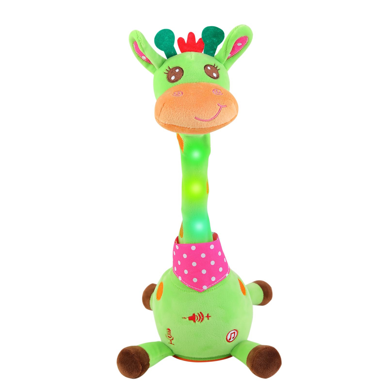 Emoin Talking Cactus Toy, Interactive Toys Dancing Cactus Toy Mimicking Repeating What You Say, Toddler Infant Baby Toys Gifts for 6 7 8 9 10 Month Old Baby Toys for 1 2 3 Year Old Boy Girl — view 13