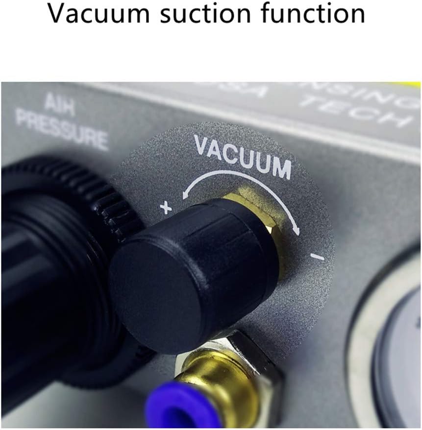 NEWTRY Semi Automatic Glue Dispenser High-Precision PCB Solder Paste Liquid Controller Dropper Fluid Dispenser AD-982