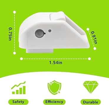 Football Helmet Chin Strap Cam Loc Housing Set Fit for Riddell SpeedFlex