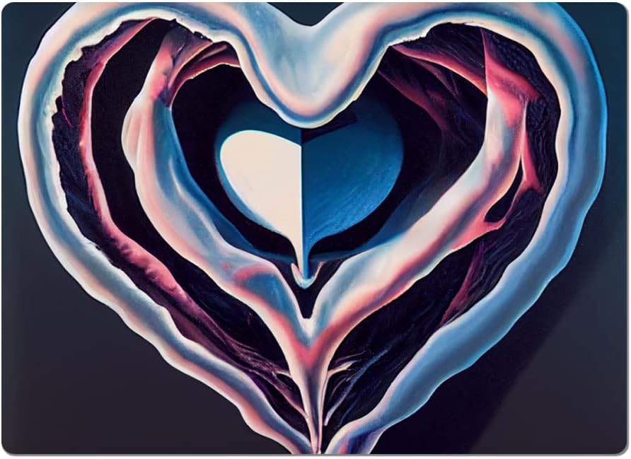 Frozen Heart Car Magnet 2 PCS - Beautiful Car Magnet - Cute Sticker