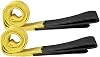 Pindex 2Pcs Webbing Lifting Sling Strap: 1.8M Heavy Duty Polyester Cargo Tow Sling Strap Strop, Max Breaking Strength 9000lbs