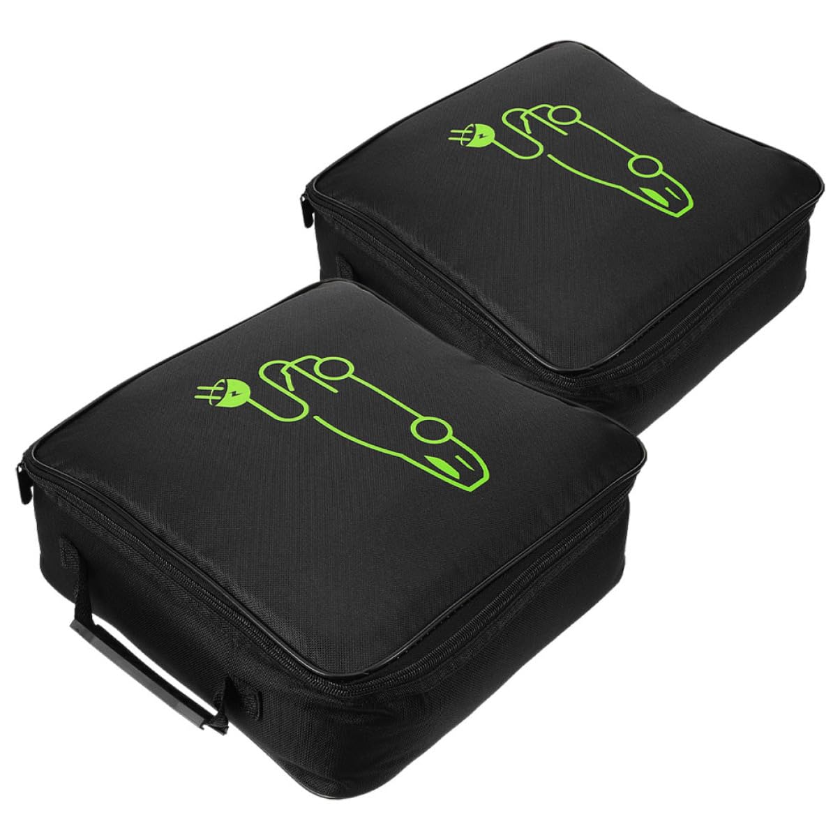 Zerodeko Bolsa Organizadora para Cables de Coche con Gran Capacidad y Material Oxford, 2 Unidades para Maletero y Carga Eléctrica
