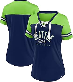Amazon.com : Fanatics Women's College Navy/Neon Green