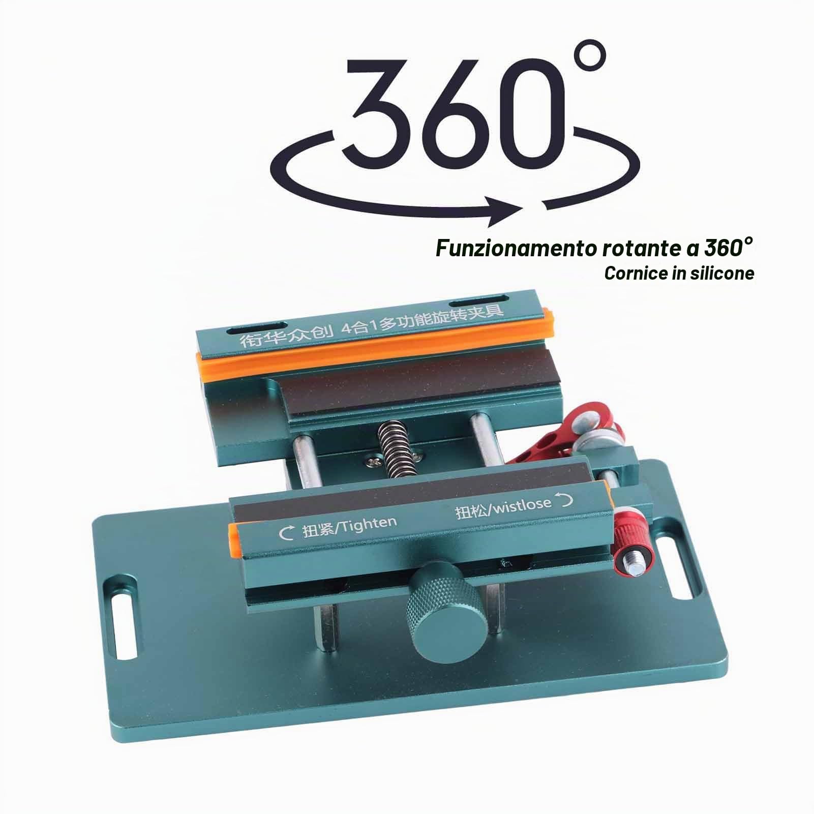 Strumento per Separare lo Schermo del Cellulare Apparecchio Separatore LCD Rotante, Strumento per la Rimozione della Copertura Posteriore dello Schermo del Telefono Cellulare