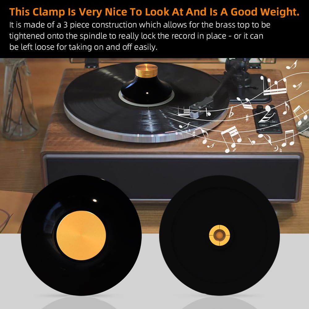 Breakaweight Record Stabilizer スタビライザー Breakaweight Record Stabilizer Turntable Weight BLACK (for