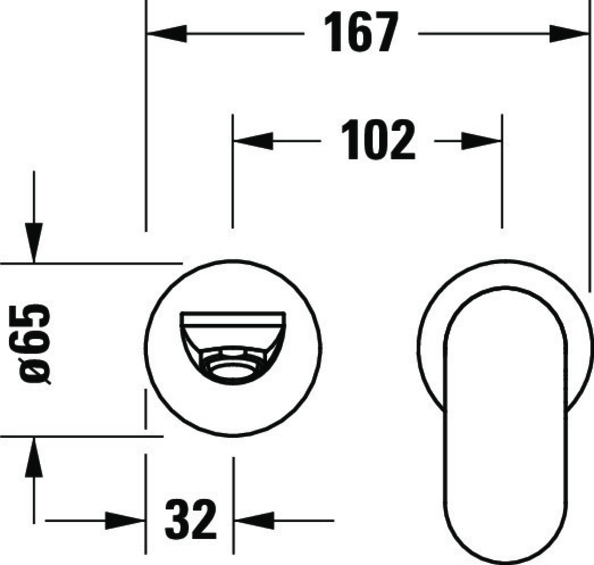 Duravit WA1070004034 Wave bateria umywalkowa, polerowana na złoto