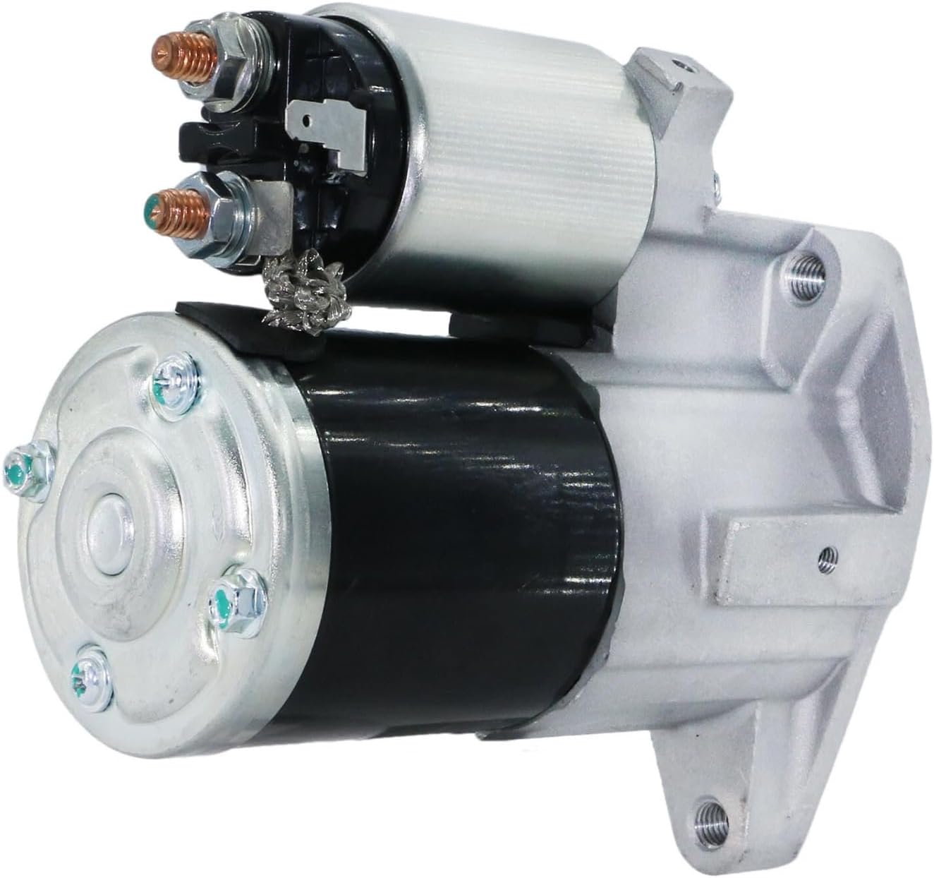 Detroit Axle - 5.7L Starter Motor for Jeep Grand Cherokee Dodge Ram 2500 3500 Durango Commander [1.4KW, 12V, CW, 10T] Starter Motor Replacement