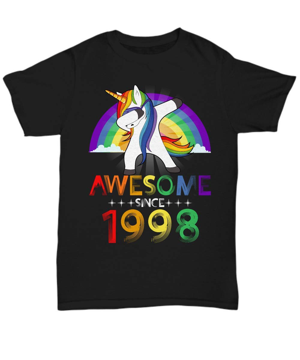 Dab Unicorn Awesome P1 Since 1998 Tshirt - Unisex Tee