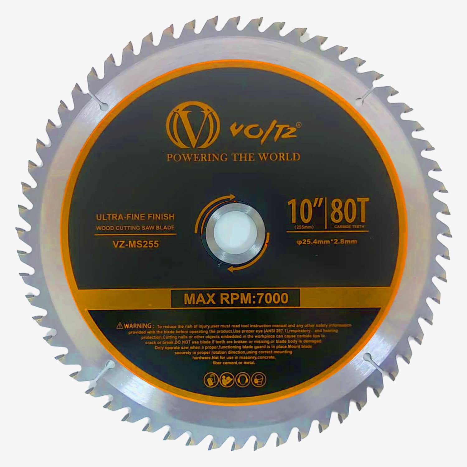 See full amazon price history chart for VOLTZ 10 Inch 80 Teeth Carbide-Tipped Professional Woodworking Saw Blade for VZ MS-255 Miter Saws VOLTZ 10 Inch 80 Teeth Carbide-Tipped Professional Woodworking Saw Blade for VZ MS-255 Miter Saws (B0BW5Q211F) Amazon Price History, Amazon Price Tracker