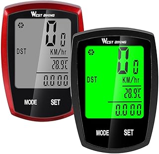 Milisten Bicicleta Estatica Para Ejercicios Mtb Bike Speedometer Bike Monitor Bike Stopwatch Bike Stopwatch Bike Odometer Computer Motor Cycling Equipment Mountain Bike Luminous