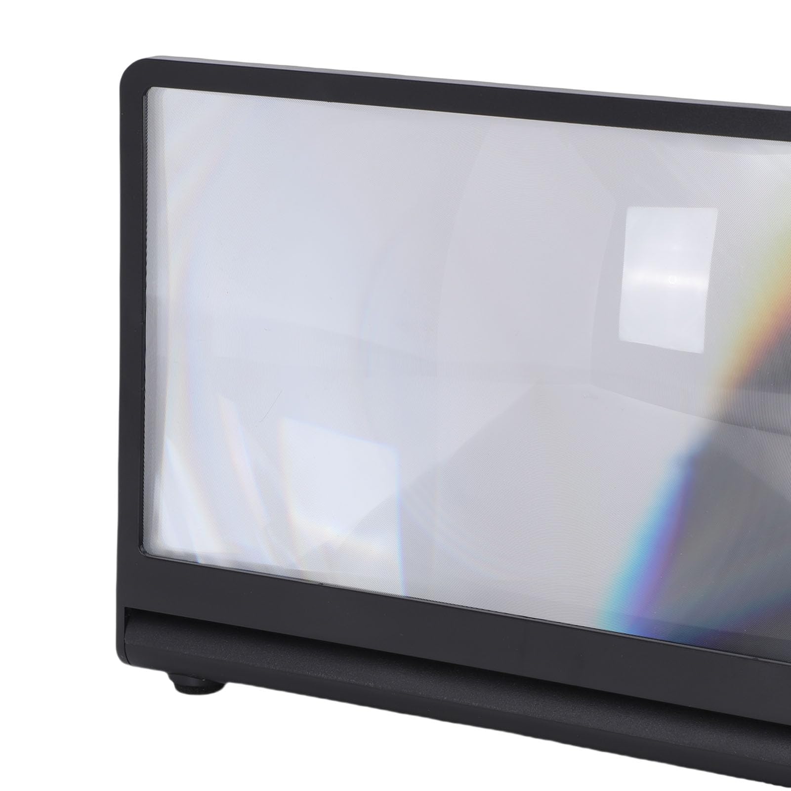 Cuifati Loupe D'écran de Smartphone avec Haut-Parleur Bluetooth, Agrandisseur D'écran de Projecteur de Téléphone Portable 3D HD, Support de Téléphone de Loupe pour Films,