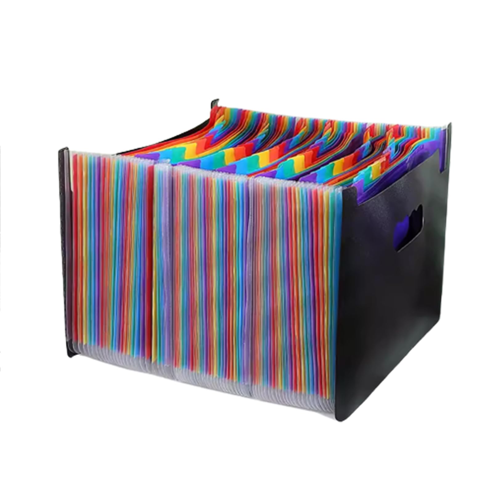 Classeur à soufflet, Chemise extensible format A4, format lettre, organiseur accordéon avec poignée, 72 poches