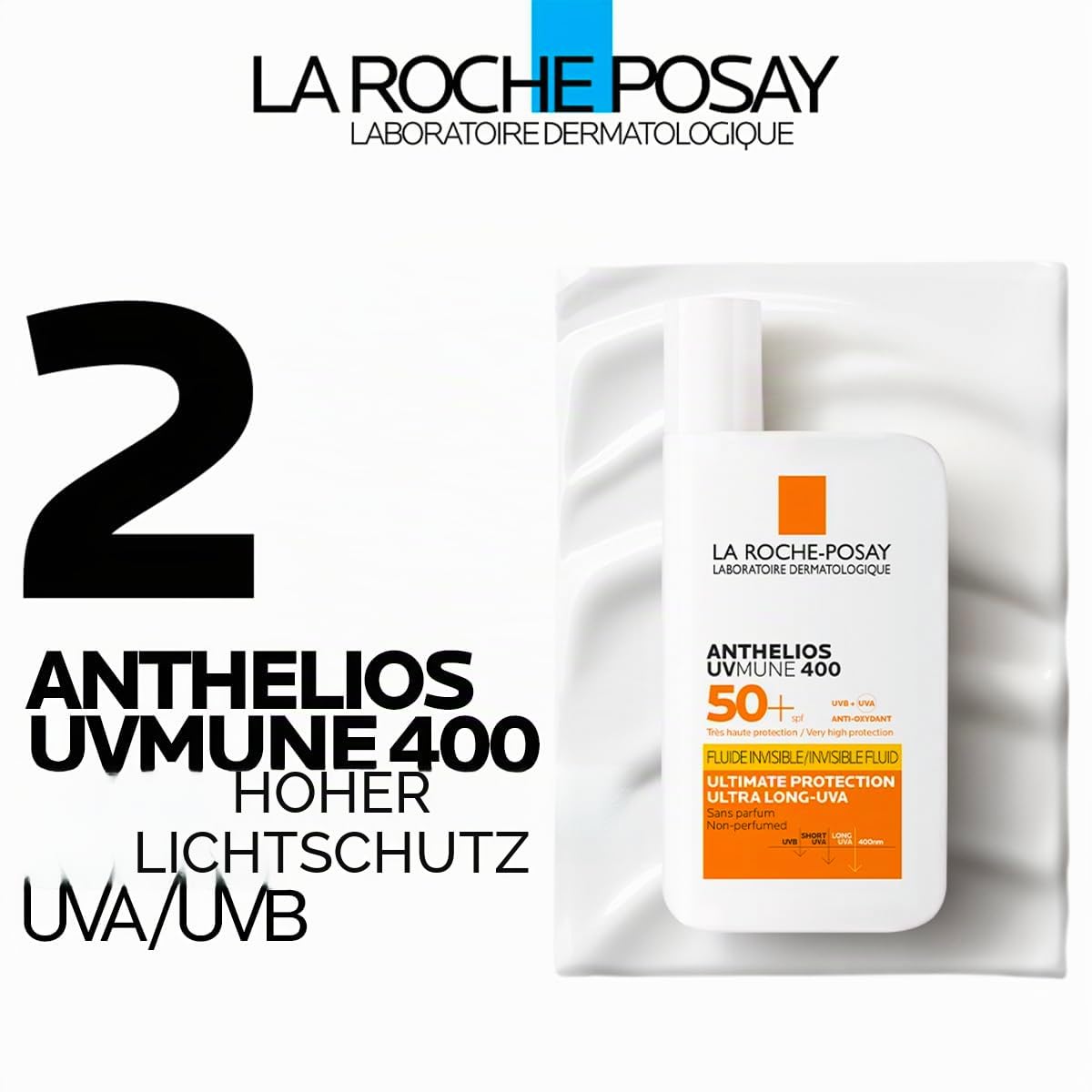 La Roche-Posay Mela B3 Serum gegen Flecken 30 ml + Anthelios UVMune 400 Unsichtbare Flüssigkeit SPF50+ 50 ml | Gesichtsbehandlung & Sonnenschutz