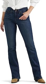 LEE Women's Ultra Lux Comfort Flex Motion Bootcut Jeans - Mid Rise Regular Fit for Everyday Flexibility