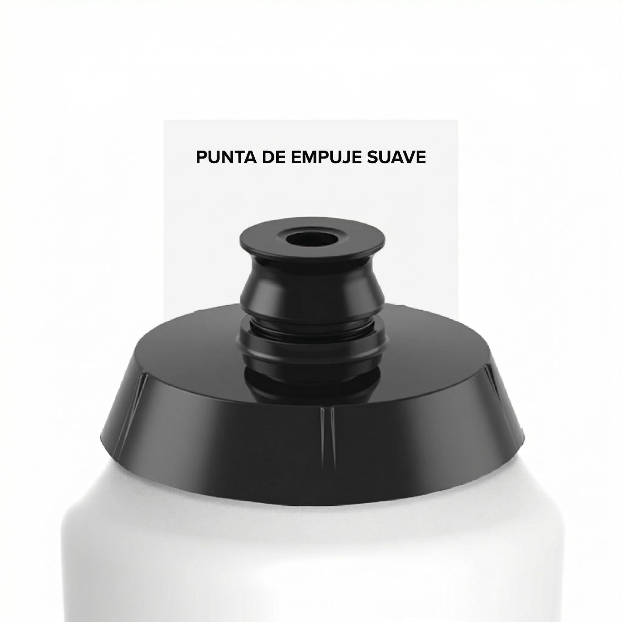 Polisport 8645600797 R 550ml AMZ Botella de Agua Multi-Deporte, Capacidad 550ml, Ultra-Ligero, Flexible, Boquilla Soft-Touch, Sin BPA, Bidón Ciclismo, MTB, Color Transparente — view 4