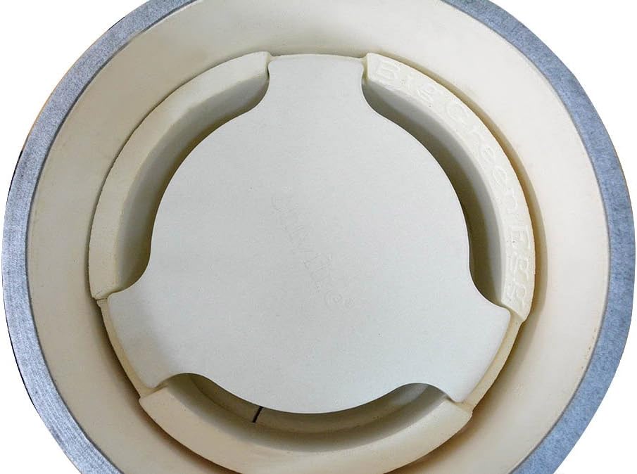 Onlyfire Pizza Stone Heat Deflector for Large Big Green Egg, 17 1/2-inch