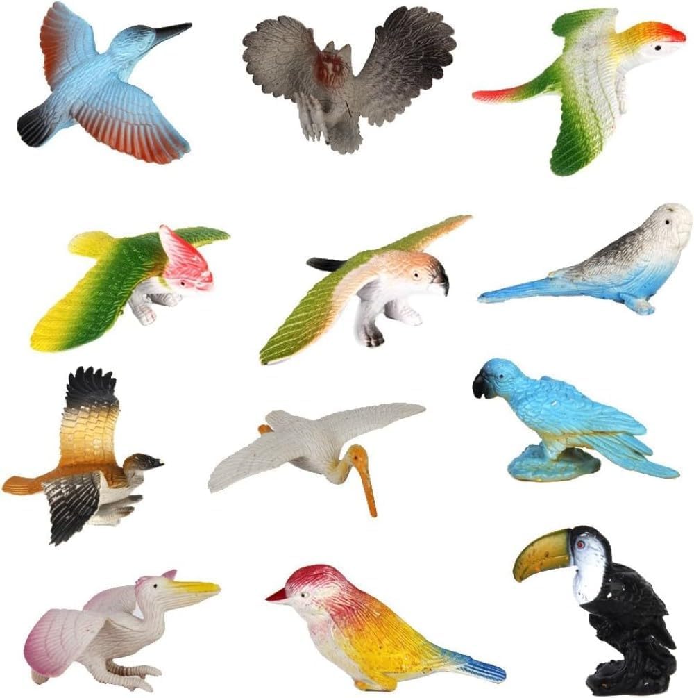 See full amazon price history chart for Shining Edge Enterprises 12 Pc Birds Toy Figure Set for Kids Cake Topper Miniature Animal Figure Bird Educational Toy Decoration - Multicolor Learning Plastic Birds for School Projects. Shining Edge Enterprises 12 Pc Birds Toy Figure Set for Kids Cake Topper Miniature Animal Figure Bird Educational Toy Decoration - Multicolor Learning Plastic Birds for School Projects. (B0D9QYNB43) Amazon Price History, Amazon Price Tracker