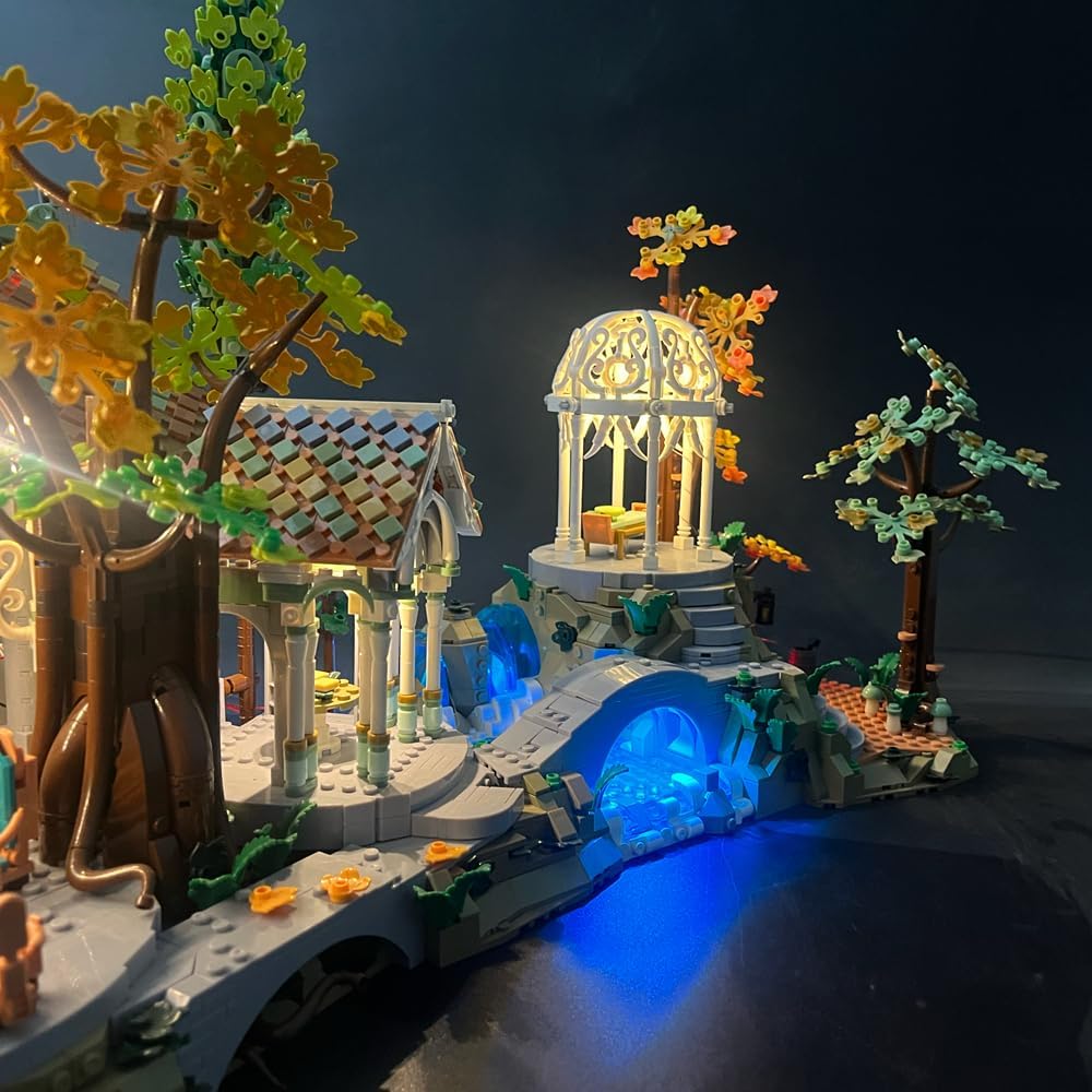 2026 NEW LED Lighting Kit Compatible with 10316, DIY Creative Light Set, Glow in Dark Featur, Building Blocks Model, Lighting Set Compatible with Building Blocks, DIY Accessories (Model Not Included)