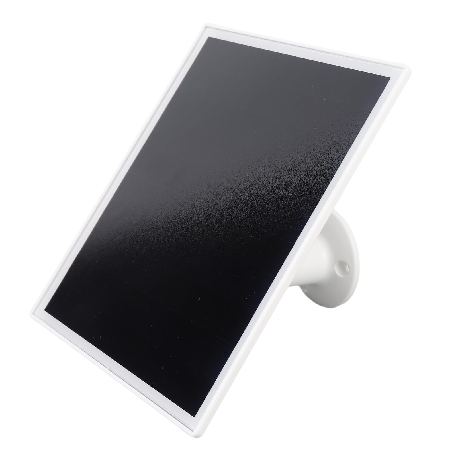Generic Pannello Solare per Telecamera di Sicurezza Caricatore Monocristallino da 6 W per Uso Esterno Design Resistente Alla Pioggia 2 Pezzi