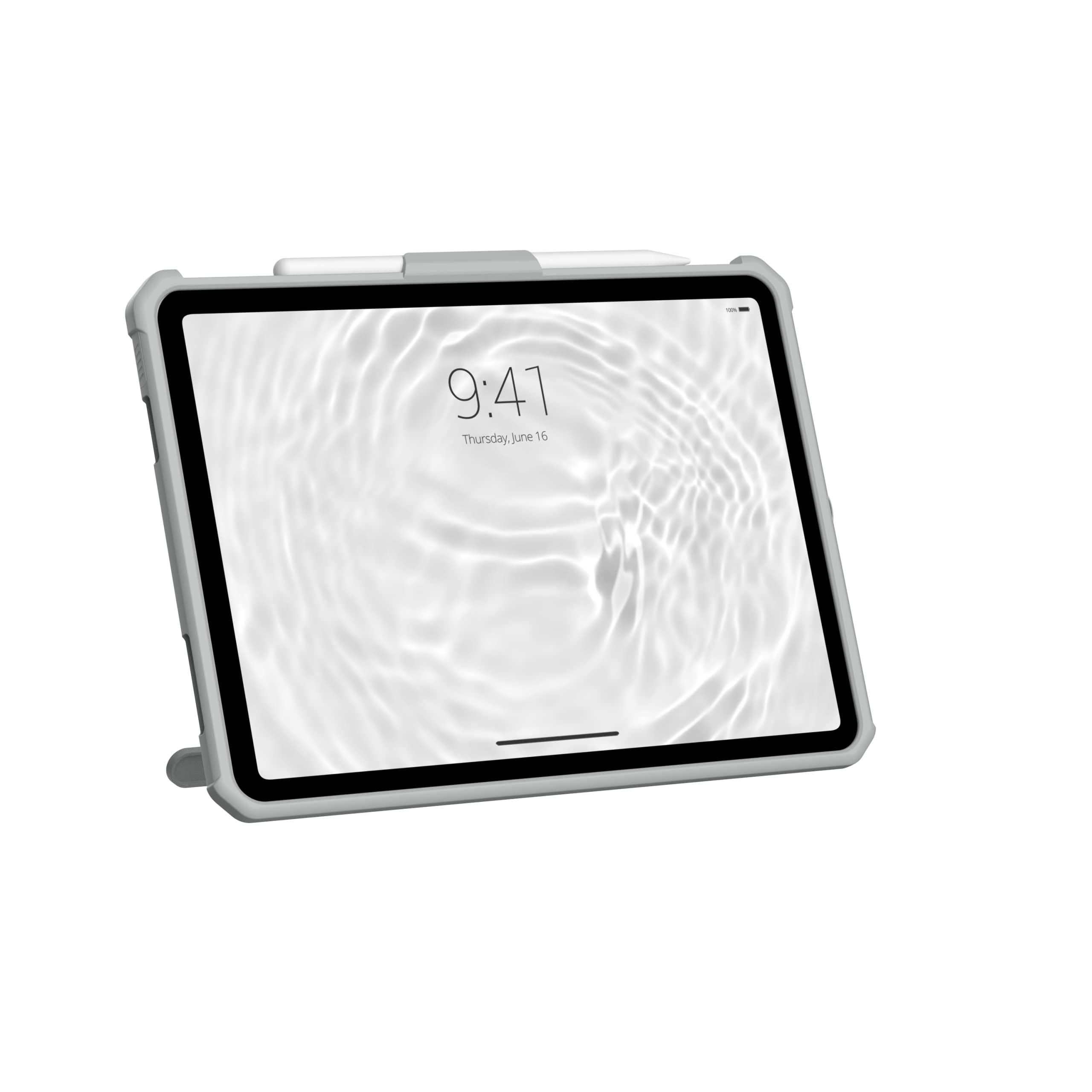 URBAN ARMOR GEAR Scout Healthcare Hülle für iPad 10.9 | Passgenau | Handschlaufe | Kickstand | Alle Anschlüsse erreichbar | Für medizinischen Einsatz zertifiziert | Stylus Fach