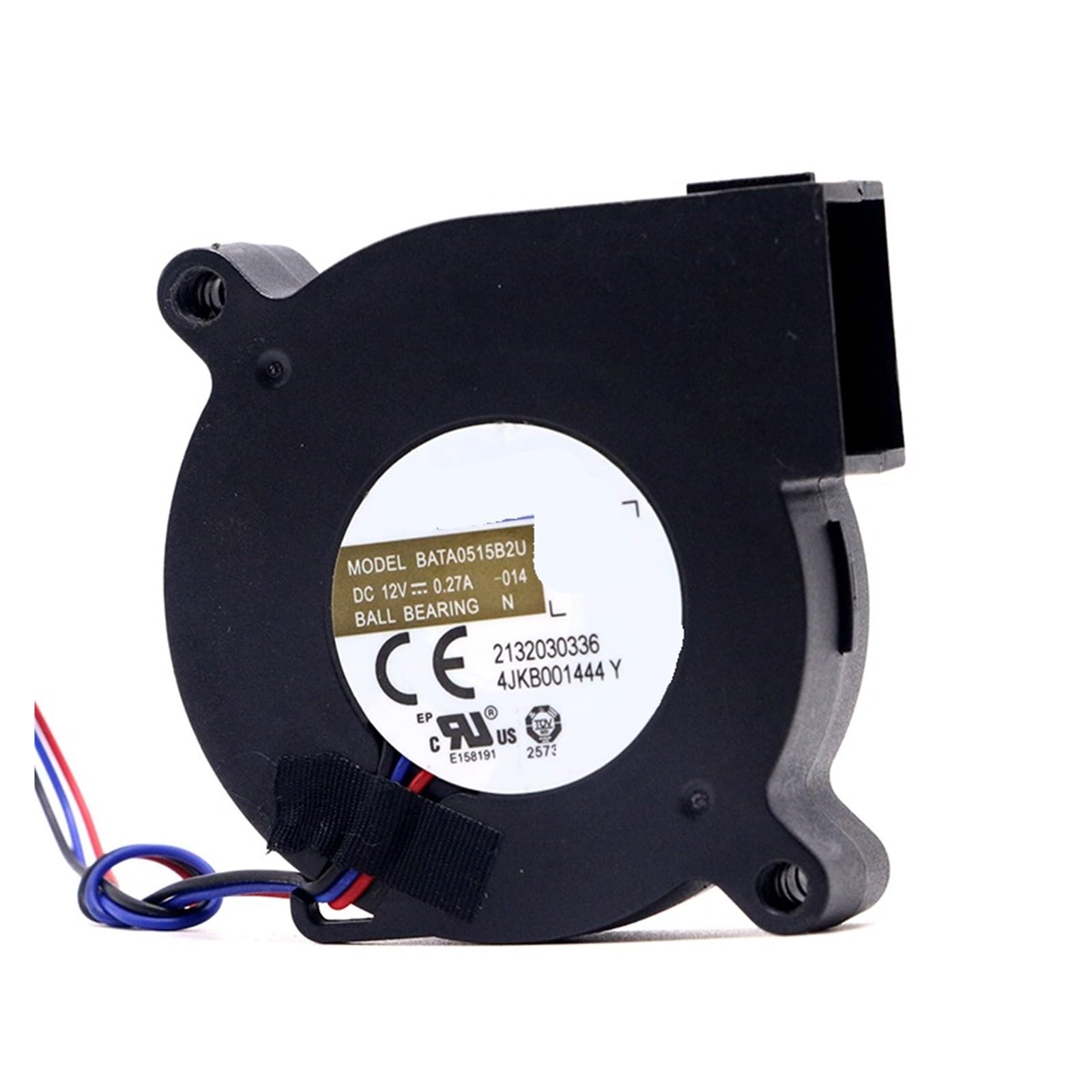 Ventilador de refrigeración para servidor BATA0515B2U 12 V CC 0,27 A de 50x50x15 mm con 3 cables