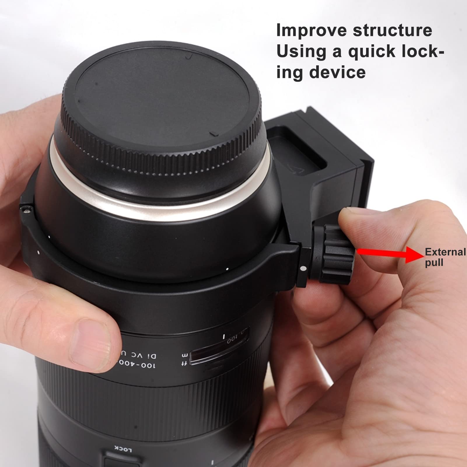 Lens Collar Tripod Mount Ring, for Tamron 100‑400mm F4.5‑6.3 Di VC USD - Image 3