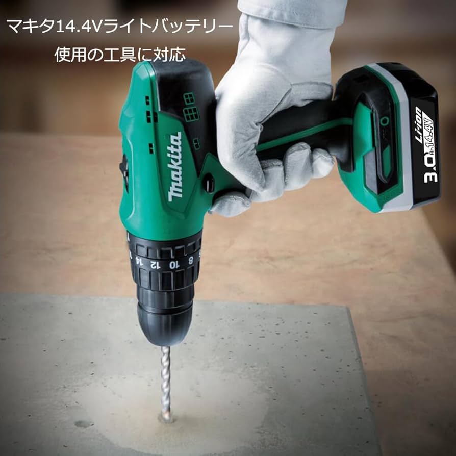 マキタ互換14.4Vバッテリー４個 Amazon.co.jp: BL1415G マキタ14.4vライトバッテリー 互換品