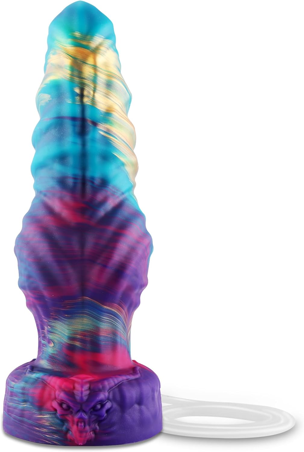 Hismith 13" Squirting Silicone Dildo, 10.8" Insertable Extra Large Penis with Suction Cup Base, Hands-Free Play Adult Sex Toy, XXL Size, Advancer Series