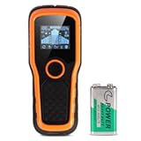 Stud Finder Wall Scanner&comma; 5 in 1 Multifunction Stud Locator with Upgraded Smart Sensor&comma; HD LCD Display and Audio Alarm for The Center & Edge of Metal&comma; Studs&comma; AC Wire&comma; and Pipe Detection