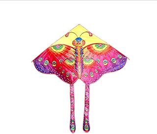 Kite Little Kite Children Kite Kite Cartoon Kite Adult Kite Full Camp Bright Pink Butterfly Kite +100 Meter Board Kites for Adults Kite Toys