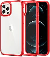 Vista 123 de Spigen Funda para iPhone 14 Pro Max, ultra híbrida, sin anillo magnético, antiamarilleo, transparente