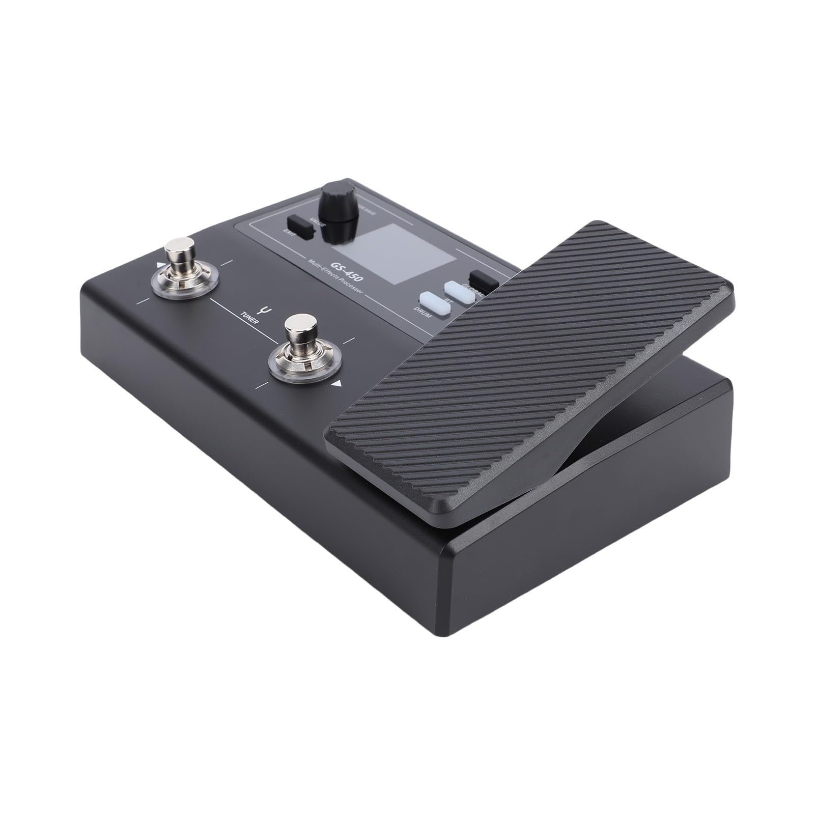 Pedal de Guitarra Multiefectos, Conversión de Sonido de Alta Precisión de 24 Bits 8 Módulos Paralelos Pedal de Efectos Múltiples bajo, Procesador de Efectos de Guitarra con de Expresión para