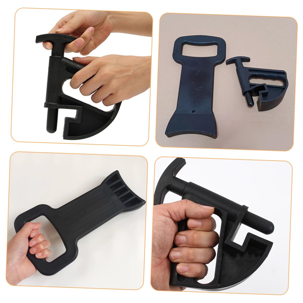 Outil de Démontage de Pneu en Plastique Noir Changeur de Pneus et Gain de Temps pour Mécaniciens et Passionnés Lors du Montage et Démontage