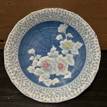 翠山菊紅葉　受皿付　茶碗蒸し　10客　有田焼 Amazon | 有田焼 専山窯 特撰陶器 和食器 お皿 水仙 昭和レトロ