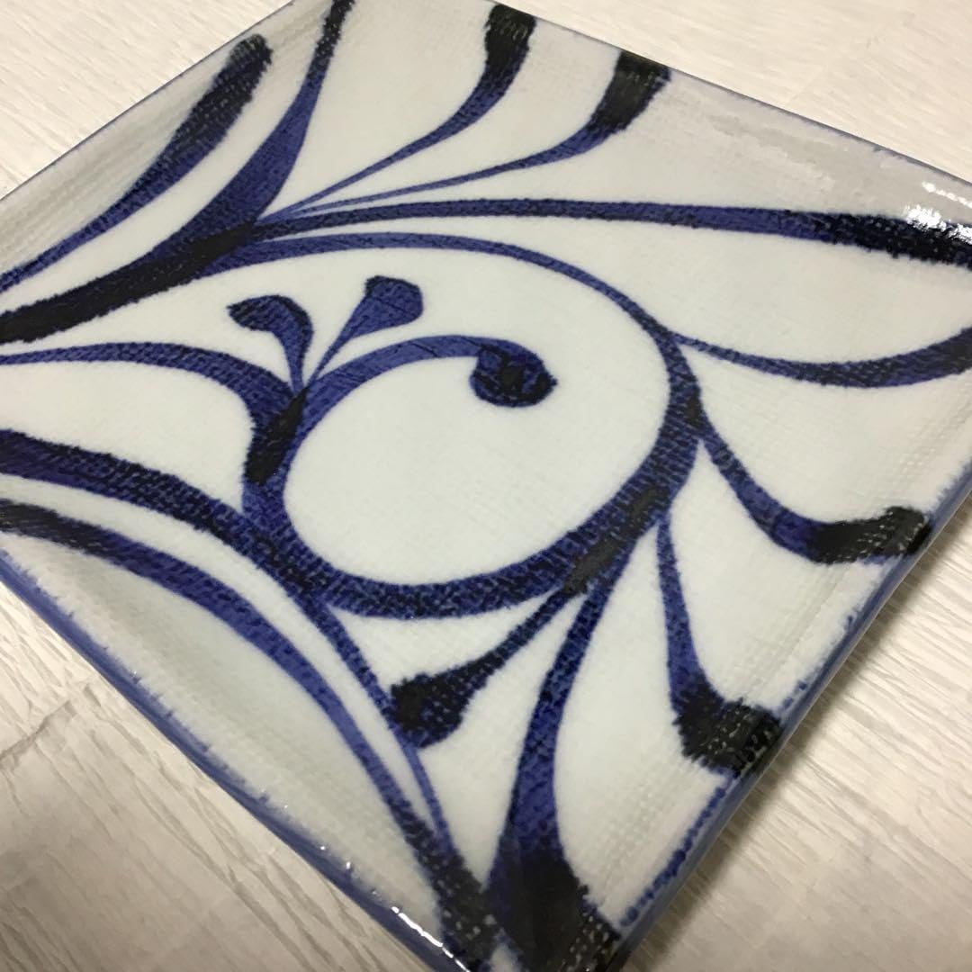 古伊万里 麒麟 キリン 手描 骨董 銘々皿 手塩皿 5枚 献上手古伊万里焼