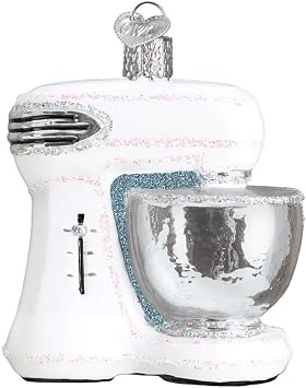 Old World Christmas Hanging Tree Ornament, White Mixer