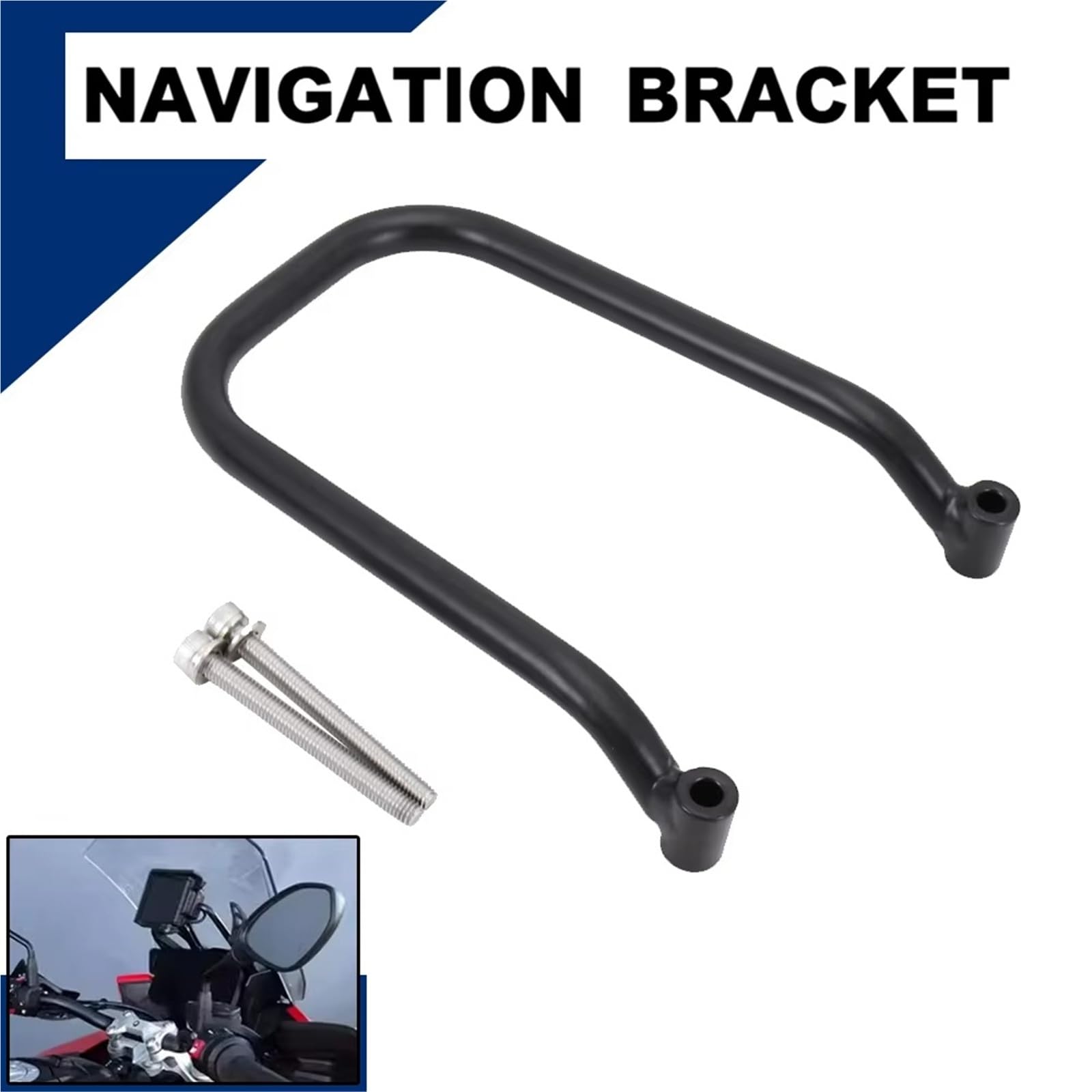 Soporte para teléfono de Motocicleta Kit Soporte para Placa Navegación GPS Y Teléfono para Motocicleta para S1000XR 2020 2021 2022 2023 2024 2025 Motocicleta Soporte Movil